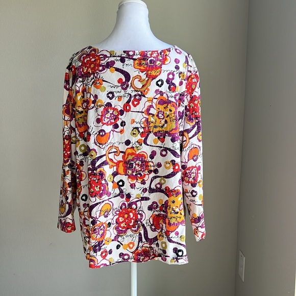 Ruby Rd. Woman woman’s 3/4 sleeve blouse - Picture 4 of 6